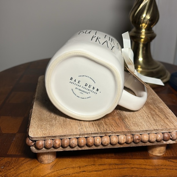 Rae Dunn But First Pray coffee/tea mug - Picture 3 of 3